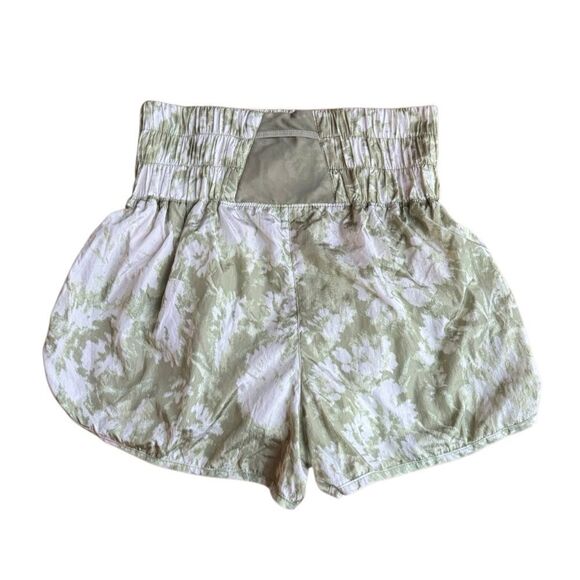 Free people Movement The Way Home Active Wear Shorts in Green Combo Size Medium - Picture 6 of 10